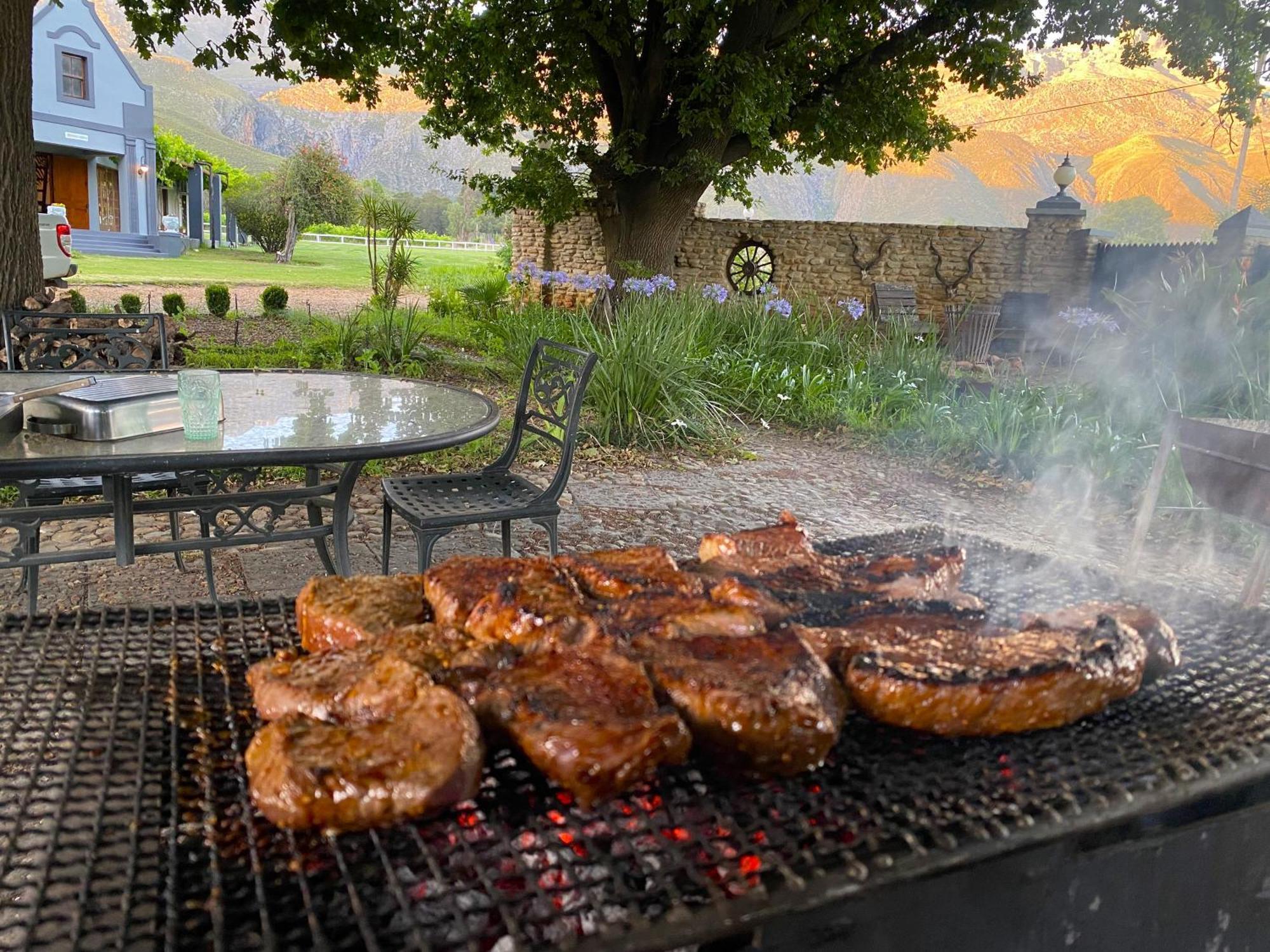 ホテル Oaksrest Vineyards Guest Farm レディスミス エクステリア 写真